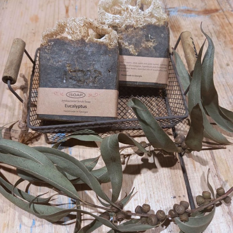 “Eucalyptus” Scrub Soap “Eucalyptus” Scrub Soap