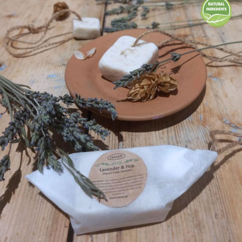 “Lavender & Hop” Solid Shampoo “Lavender & Hop” Solid Shampoo