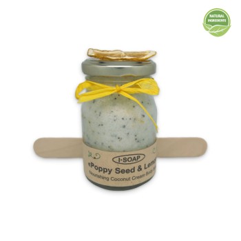 “Poppyseed & Lemon” Body Scrub