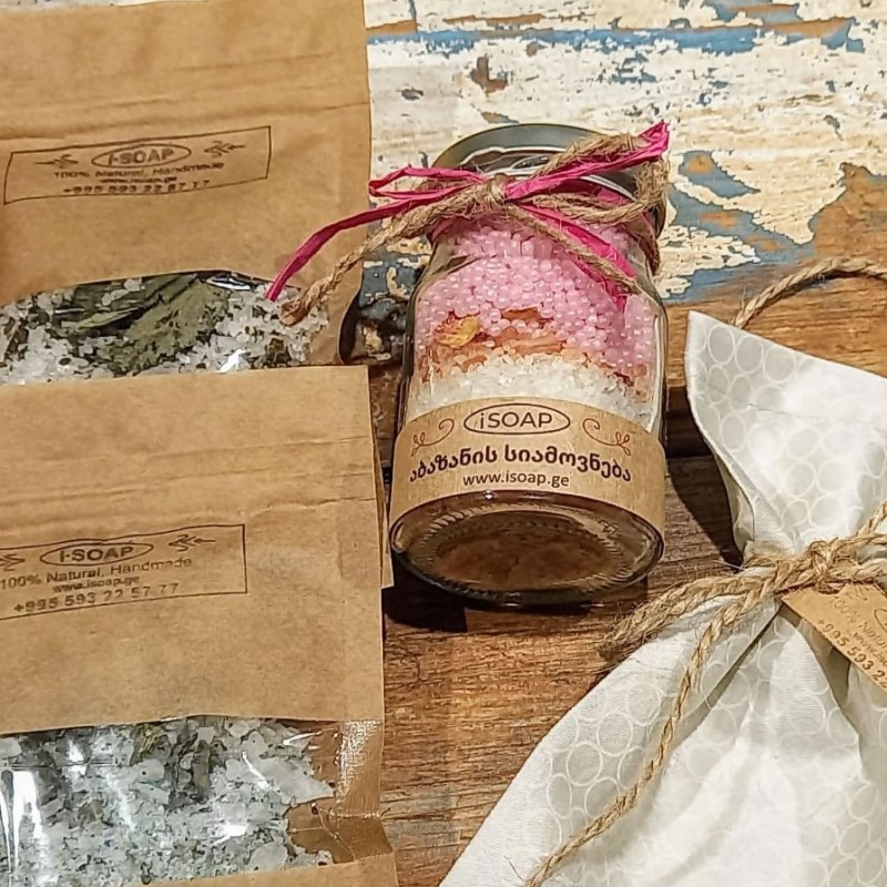 Bath "Pearls" with Salt