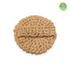 Jute Washcloth, round