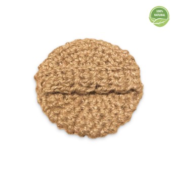 Jute Washcloth, round