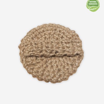 Jute Washcloth, round