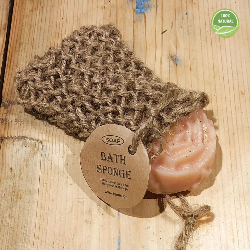 Jute Washcloth “Pocket”