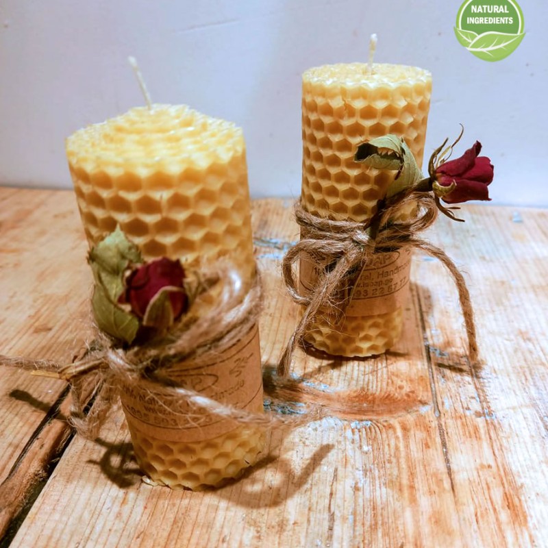 Honey Candle 8 x 3.5
