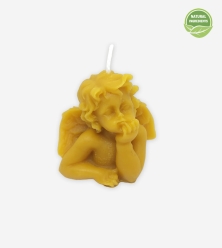 “Angel” Beeswax Candle