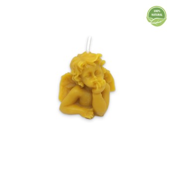 “Angel” Beeswax Candle