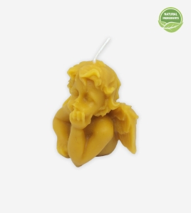 “Angel” Beeswax Candle