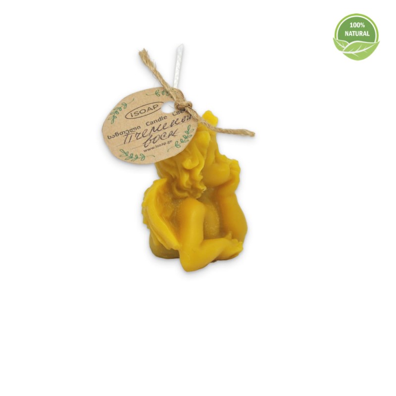 “Angel” Beeswax Candle