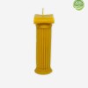 “Column” Beeswax Candle