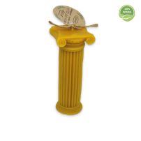 “Column” Beeswax Candle
