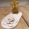 “Female Figure” Beeswax Candle
