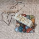Soap dish with Black Sea stones