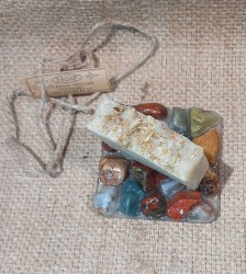 Soap Dish with stones