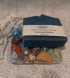 Soap Dish with stones